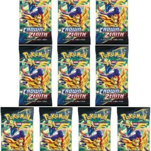 10 Booster Pakker fra SWSH Crown Zenith.