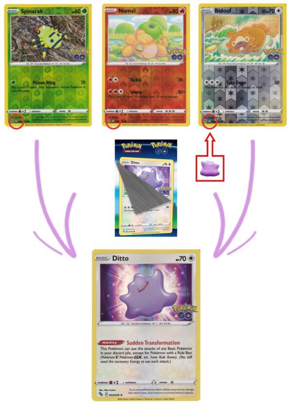 Bidoof - 59/078 - (Ditto 053/078) - Image 2