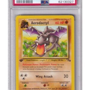 Aerodactyl 16/62 1st Edition PSA 9
