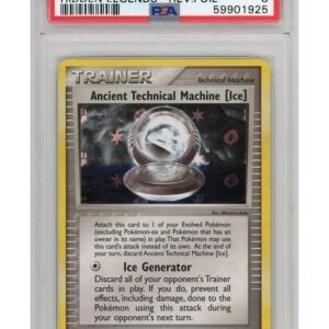 Ancient Technical Machine [Ice] - 84/101 - Reverse Foil - PSA 8