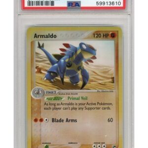 Armaldo 1/100 Reverse Foil PSA 8