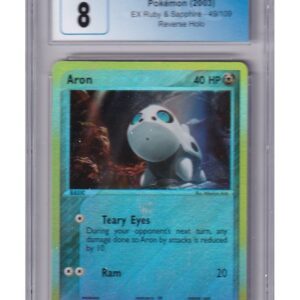 Aron 49/109 Reverse Foil CGC 8