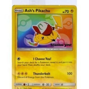 Ash's Pikachu - SM108 - Sealed