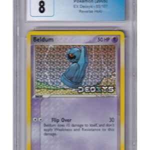 Beldum 55/107 Reverse Foil CGC 8