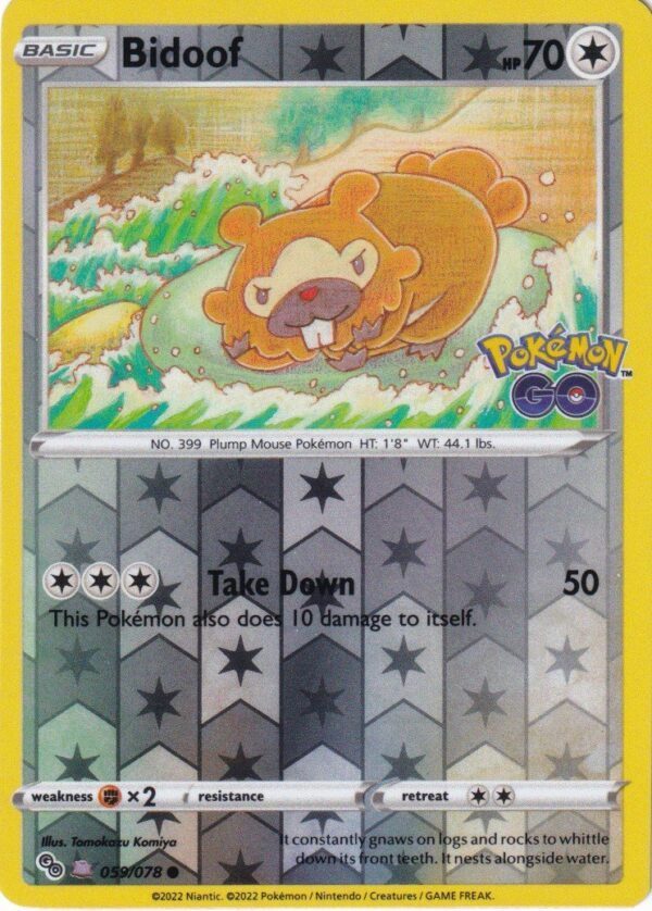 Bidoof - 59/078 - (Ditto 053/078)
