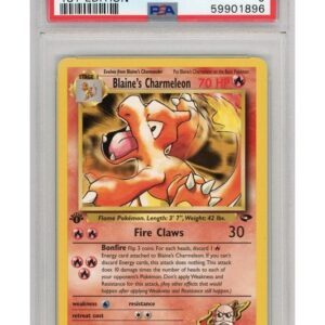 Blaine's Charmeleon 31/132 1st Edition PSA 9