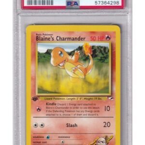 Blane´s Charmander 61/132 1st Edition PSA 9