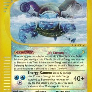 Blastoise - 37/165 - Reverse