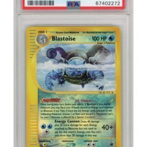 Blastoise 37/165 Reverse Foil PSA 8