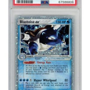 Blastoise ex 104/112 PSA 8