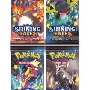 Booster Pack full artwork set (4 stk.) fra SWSH Shining Fates.