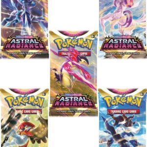 Booster Pack full artwork set (5 stk.) fra SWSH Astral Radiance.