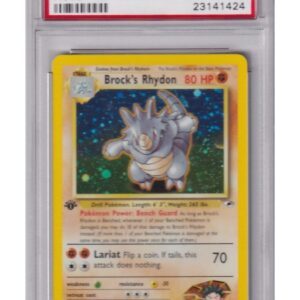 Brock's Rhydon 2/132 1st Edition PSA 10