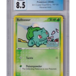 Bulbasaur 45/100 Reverse Foil CGC 8.5