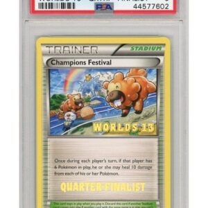 Champions Festival - Quarter-Finalist Stamp - BW95 - PSA 8