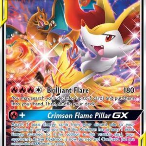 Charizard & Braixen GX - SM230 - JUMBOkort