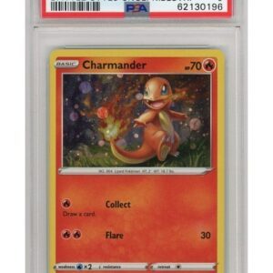 Charmander SWSH092 PSA 9