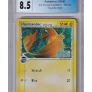 Charmander &delta; 49/100 Reverse Foil CGC 8.5