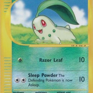 Chikorita - 100/165 - Reverse