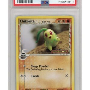 Chikorita δ - 44/101 - Reverse Foil - PSA 9