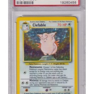 Clefable No Symbol Error 1/64 PSA 7