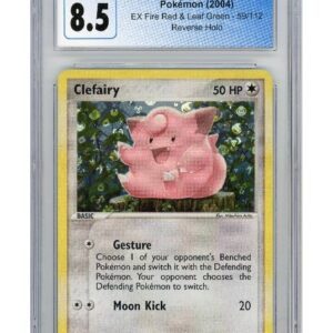 Clefairy 59/110 Reverse Foil CGC 8.5