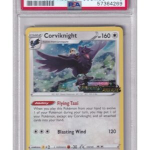 Corviknight Darkness Ablaze Stamp 156/189 PSA 9