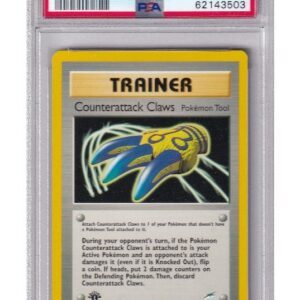 Counterattack Claws 97/105 1st Edition PSA 9
