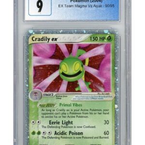 Cradily ex 90/95 CGC 9