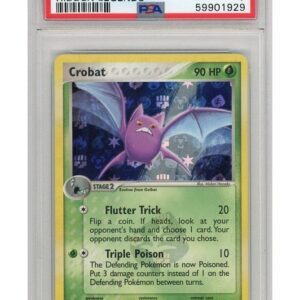 Crobat - 3/101 - Reverse Foil - PSA 7