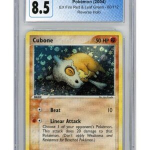 Cubone - 60/110 - Reverse Foil - CGC 8.5