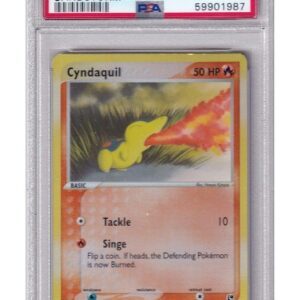 Cyndaquil 59/100 Reverse Foil PSA 9