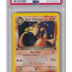 Dark Charizard 4/82 1st Edition PSA 8