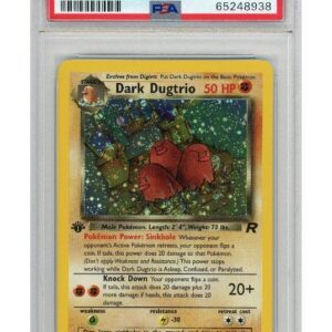 Dark Dugtrio 6/82 1st Edition PSA 9