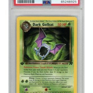 Dark Golbat - 24/82 - 1st Edition - PSA 8