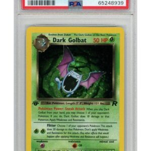 Dark Golbat 7/82 1st Edition PSA 9