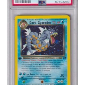 Dark Gyarados 8/82 1st Edition PSA 9