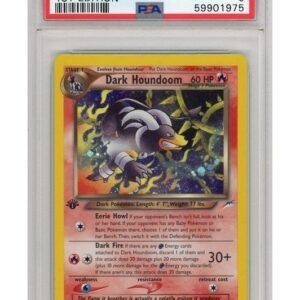 Dark Houndoom 7/105 1st Edition PSA 6