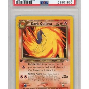 Dark Quilava 39/105 1st Edition PSA 9