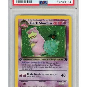 Dark Slowbro 12/82 1st Edition PSA 10