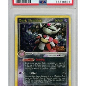 Dark Slowking 9/109 Reverse Foil PSA 8