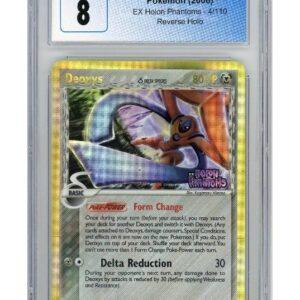 Deoxys δ - 4/110 - Reverse Foil - CGC 8