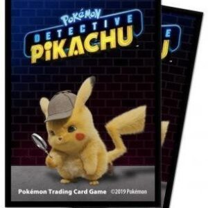 Detective Pikachu Deck Protector Sleeves 65 stk. (66x91mm)