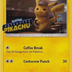 Detective Pikachu - SM190 - Stempelkort