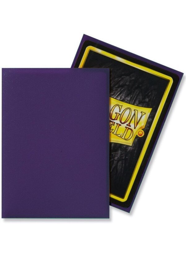 Dragon Shield matte (Lilla) Deck Protector Sleeves 100 stk. top-loading (63x88mm) - Image 2