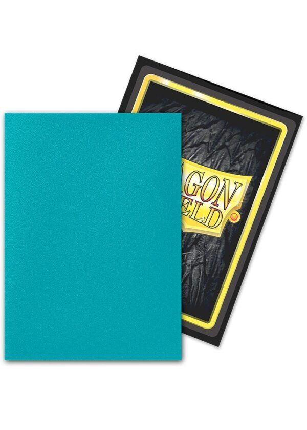 Dragon Shield matte dual (Blå / Glacier) Deck Protector Sleeves 100 stk. top-loading (63x88mm) - Billede 2