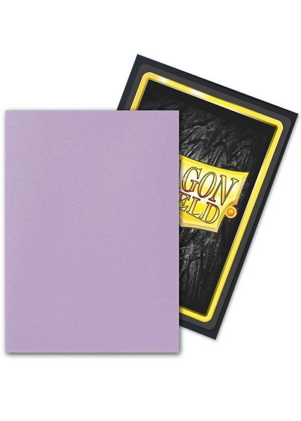 Dragon Shield matte dual (Lavendel / Orchid) Deck Protector Sleeves 100 stk. top-loading (63x88mm) - Image 2