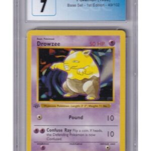Drowzee 49/102 1st Edition CGC 7