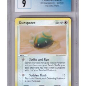Dunsparce 60/100 Reverse Foil CGC 9