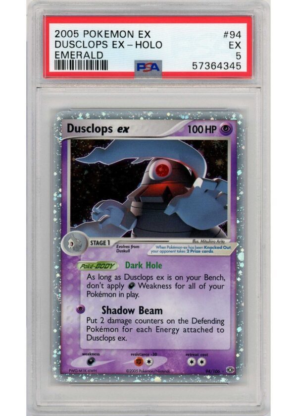 Dusclops ex - 94/106 - PSA 5